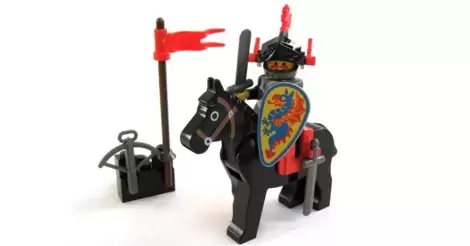 ildsted nyt år snack Black Knight - LEGO Castle set 6009