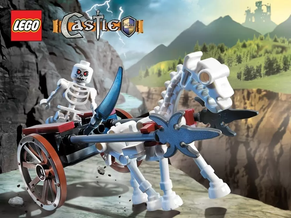 LEGO Castle - Skeleton Chariot