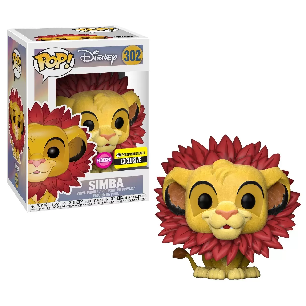 POP! Disney - The Lion King - Simba Flocked