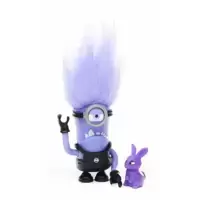 Minion purple with rabbit