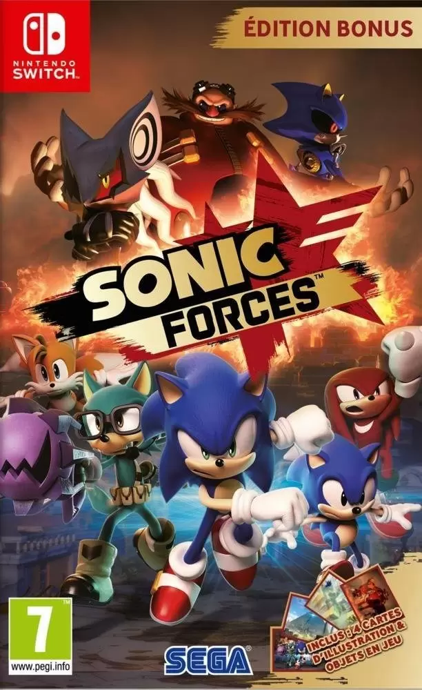 Jeux Nintendo Switch - Sonic Forces - Edition Bonus