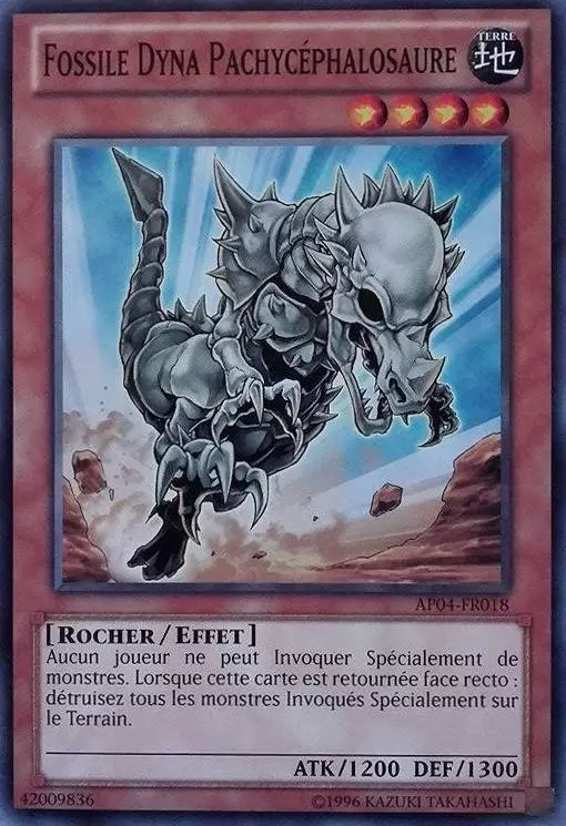 Paquet Astral Quatre AP04 - Fossile Dyna Pachycéphalosaure