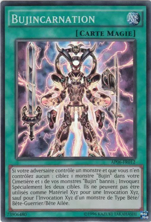Paquet Astral Six AP06 - Bujincarnation