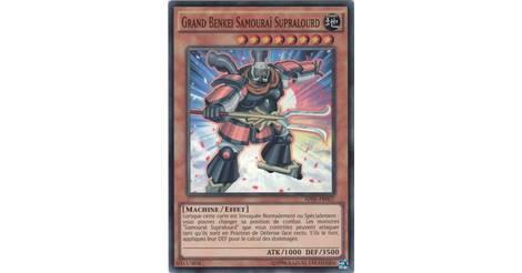 OCCASION Carte Yu Gi Oh GRAND BENKEI SAMOURAI SUPRALOURD AP06-FR007 
