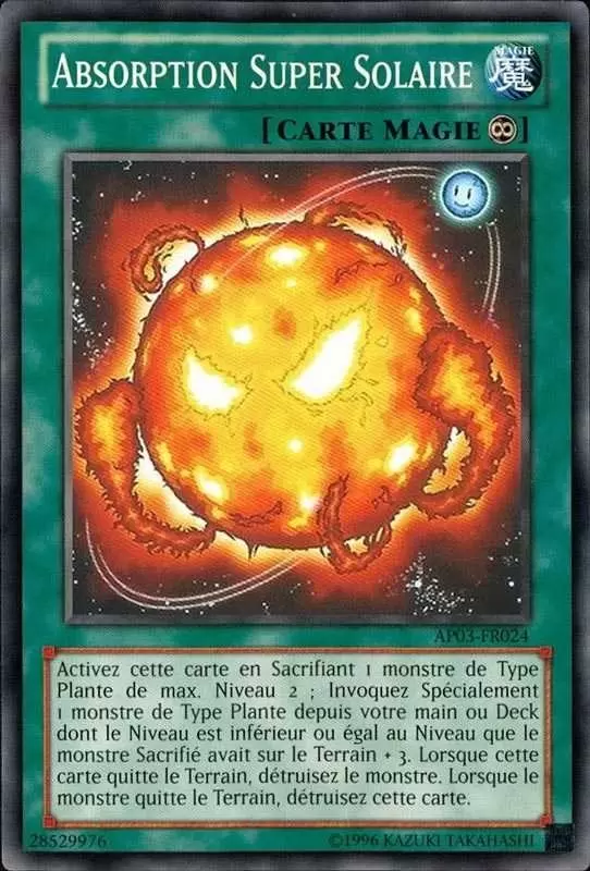 Paquet Astral Trois AP03 - Absorption Super Solaire