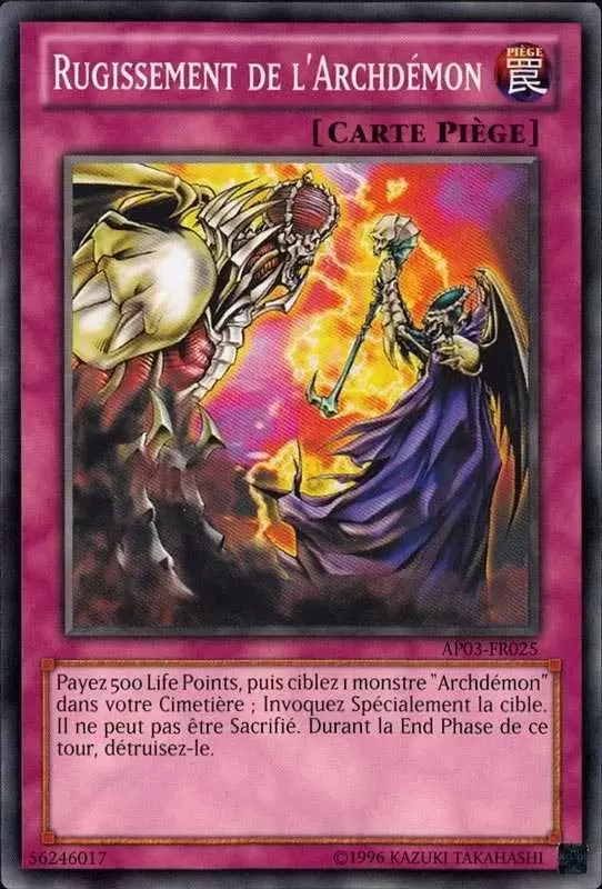 Paquet Astral Trois AP03 - Rugissement de l\'Archdémon