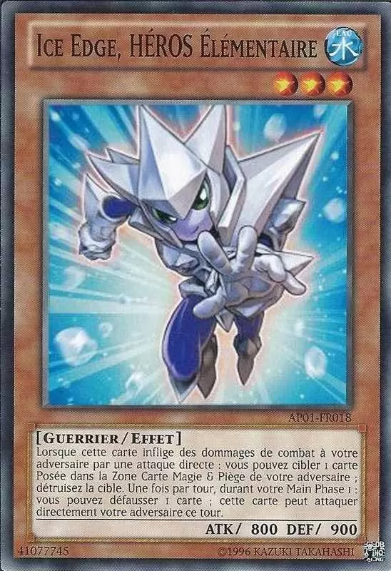 Paquet Astral Un AP01 - Ice Edge, Héros Élémentaire