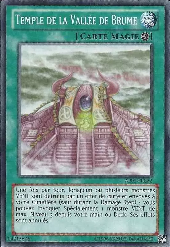 Paquet Astral Un AP01 - Temple De La Vallée De Brume