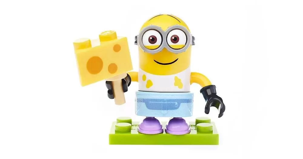Serie 10 : Minions MEGA CONSTRUX - Dave and cheese