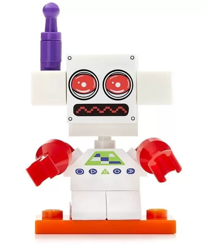 Serie 11 : Minions MEGA CONSTRUX - Robot blanc