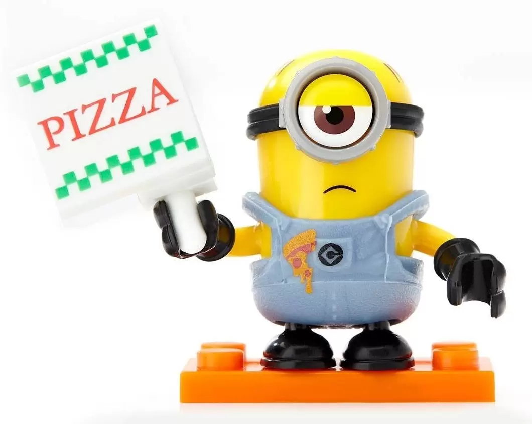 Serie 11 : Minions MEGA CONSTRUX - Stuart Pizza