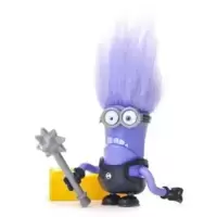 Minion violet avec masse d'arme