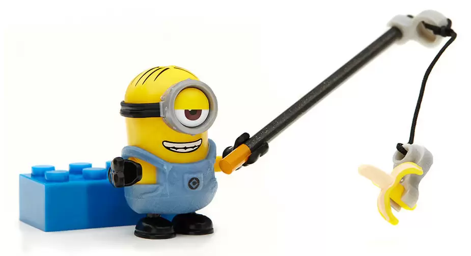 Serie 6 : Minions MEGA BLOKS - Stuart fishing