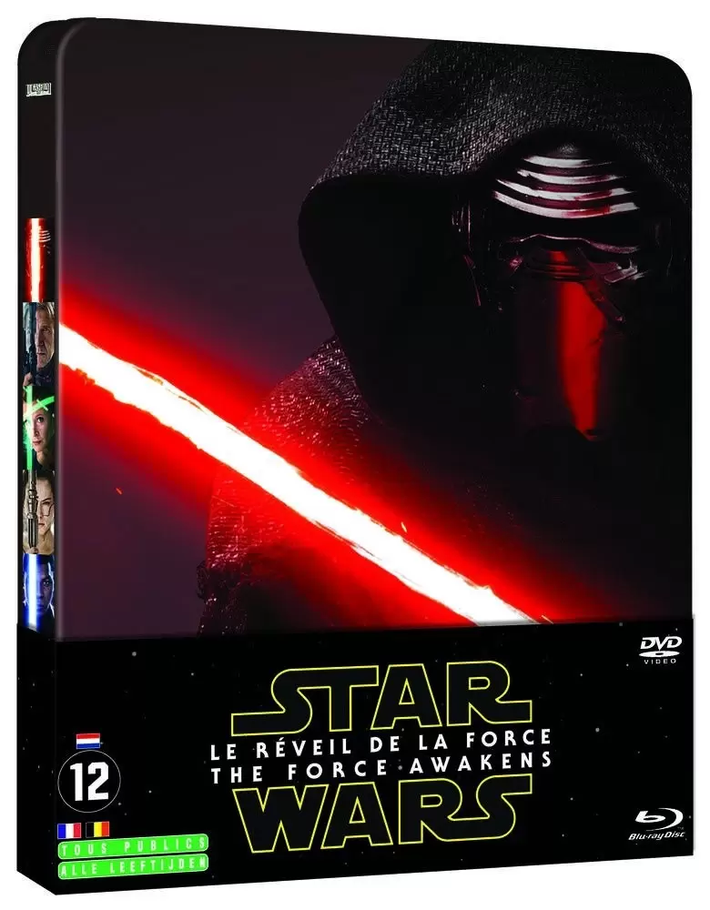 Star Wars - Star Wars - Episode VII : Le Réveil de la Force - Édition boîtier Steelbook - Blu-ray Disc + DVD