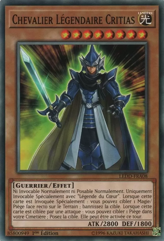 Dragon Légendaire LEDD - Chevalier Légendaire Critias