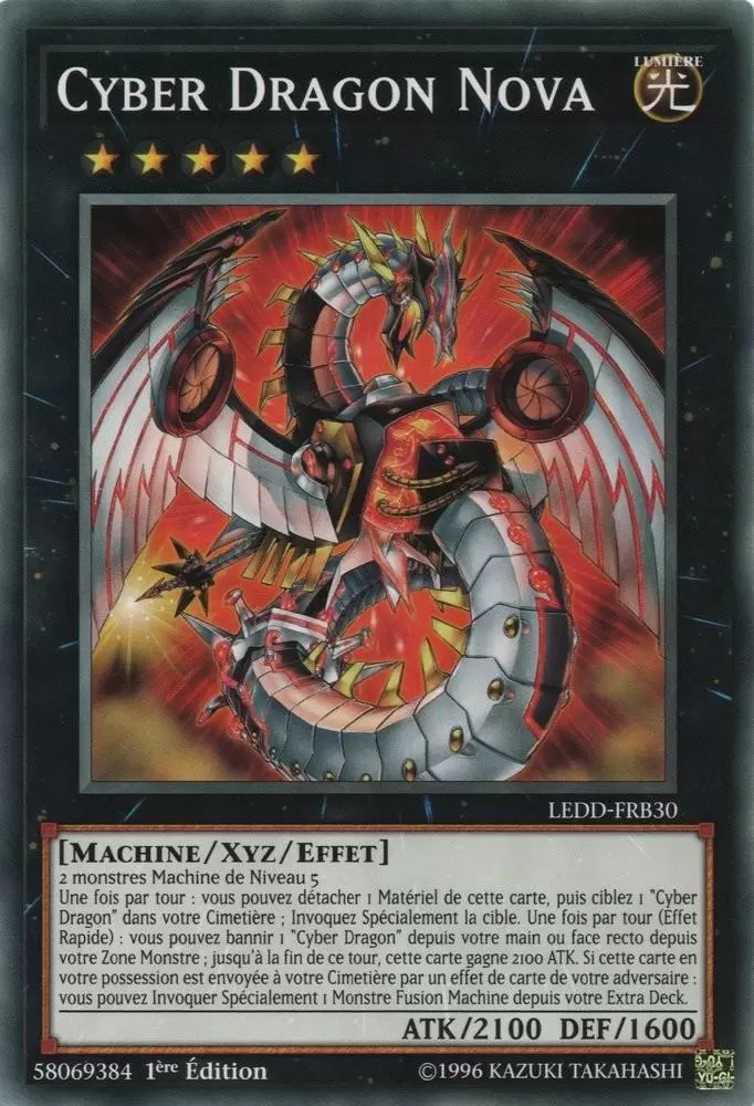 Dragon Légendaire LEDD - Cyber Dragon Nova
