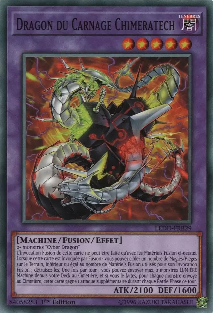 Dragon Légendaire LEDD - Dragon du Carnage Chimeratech