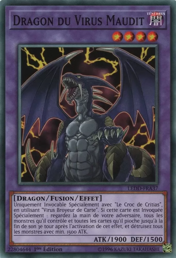 Dragon Légendaire LEDD - Dragon du Virus Maudit