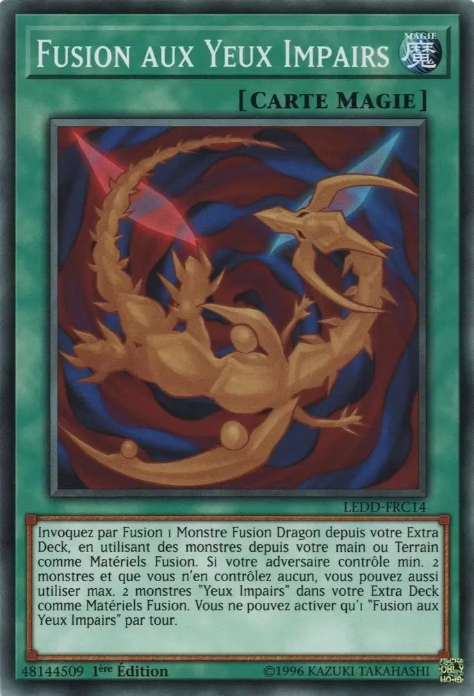 Dragon Légendaire LEDD - Fusion aux Yeux Impairs