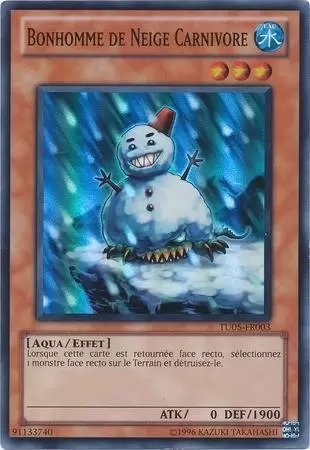 Paquet Turbo - Numéro Cinq TU05 - Bonhomme de Neige Carnivore