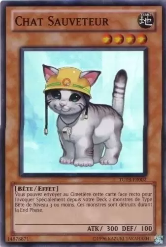 Paquet Turbo - Numéro Trois TU03 - Chat Sauveteur
