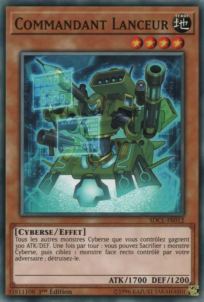 Cyberse Link SDCL - Commandant Lanceur