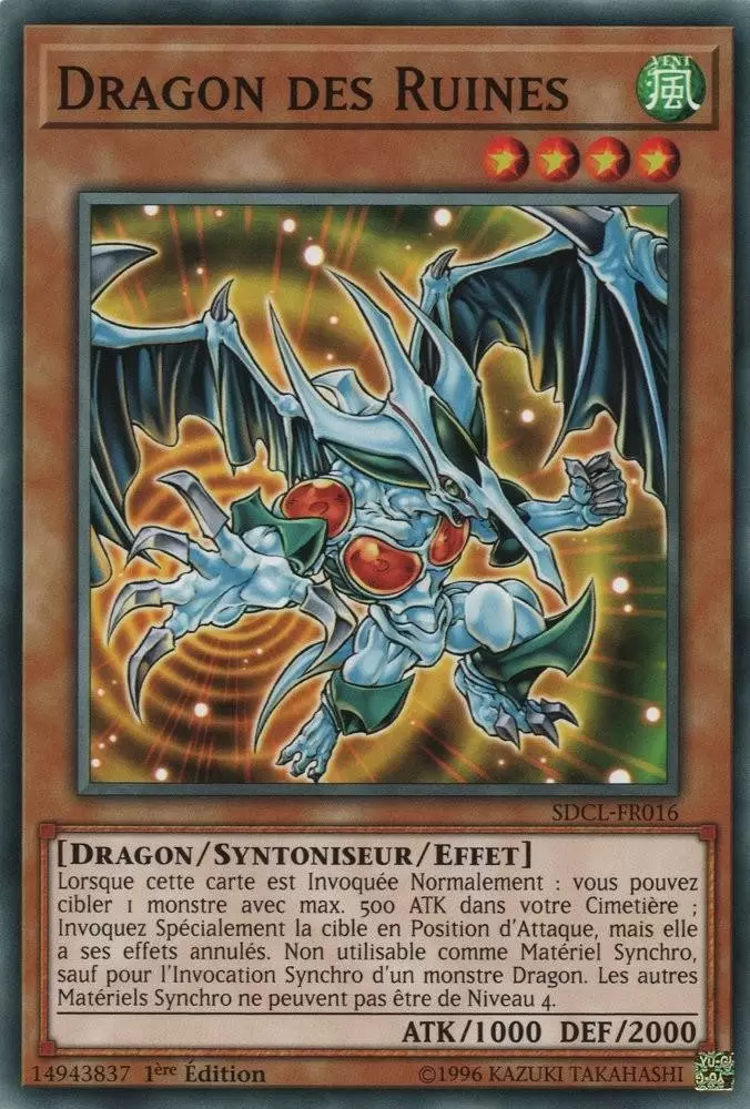 Cyberse Link SDCL - Dragon des Ruines