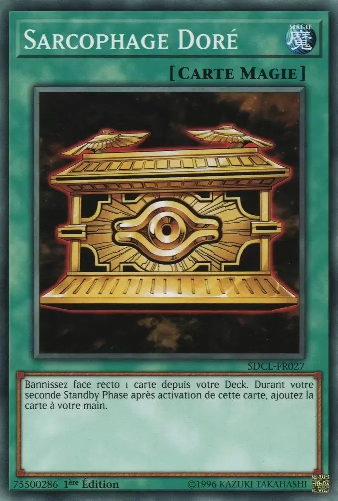 Cyberse Link SDCL - Sarcophage Doré