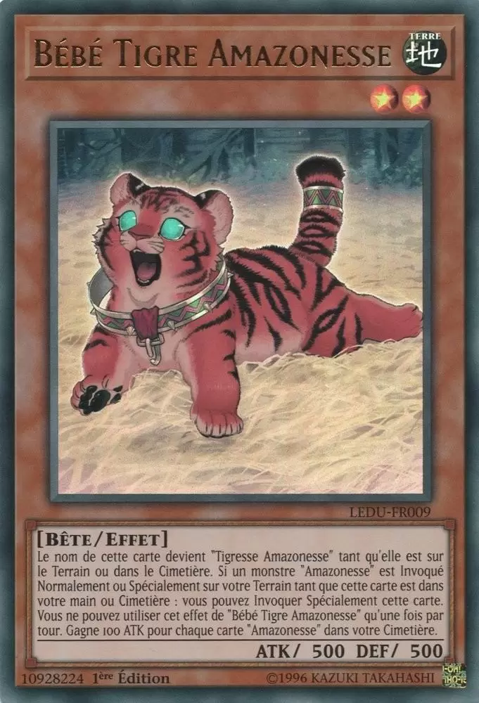 Pack du Duelliste - Les Duellistes Légendaires LEDU - Bébé Tigre Amazonesse