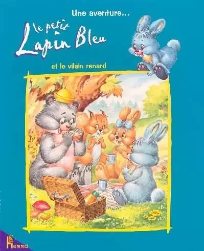 Le Petit Lapin Bleu - Le petit lapin bleu et le vilain renard