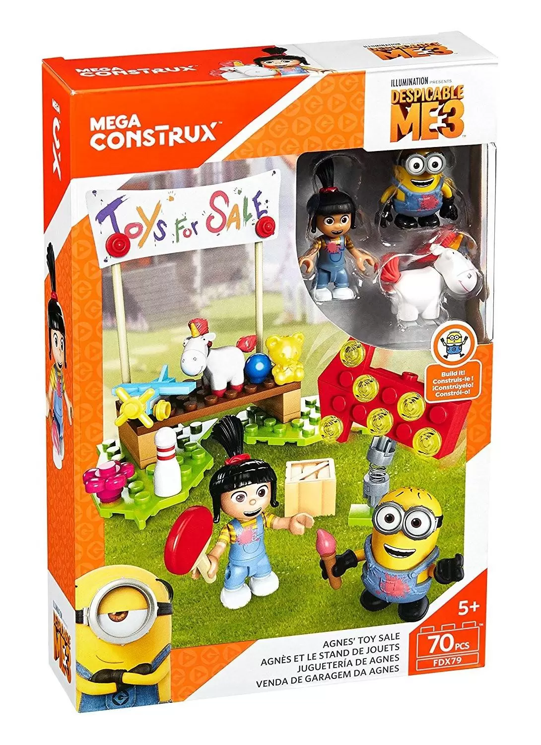 MEGA Construx Despicable ME Sets - Agnes and the toy stand