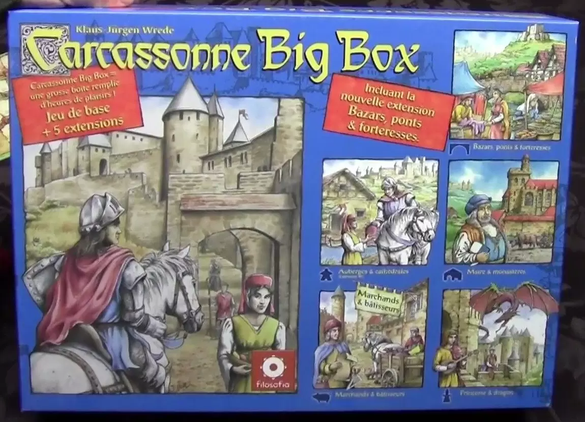 Carcassonne - Carcassonne Big Box (2010)