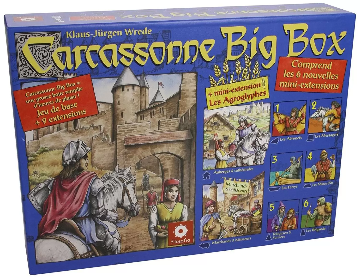 Carcassonne - Carcassonne Big Box (2012)