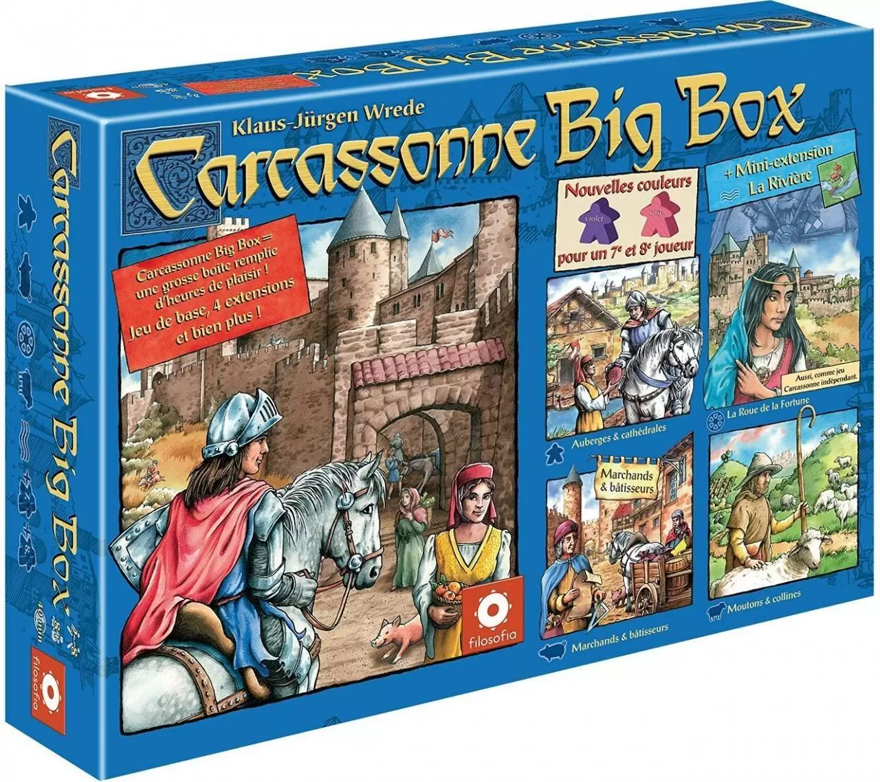 Carcassonne - Carcassonne Big Box (2014)