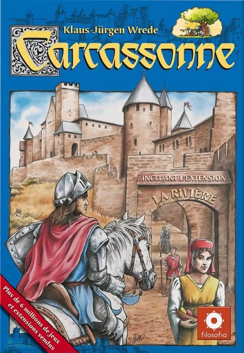 Carcassonne - Carcassonne - Le jeu de base