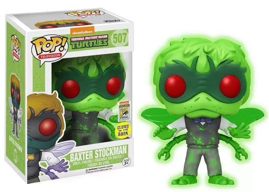 POP! Television - Teenage Mutant Ninja Turtles - Baxter Stockman - Glows in the Dark