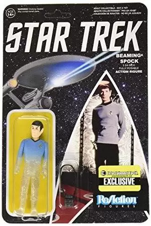 ReAction Figures - Star Trek - Spock Teleporting Beaming