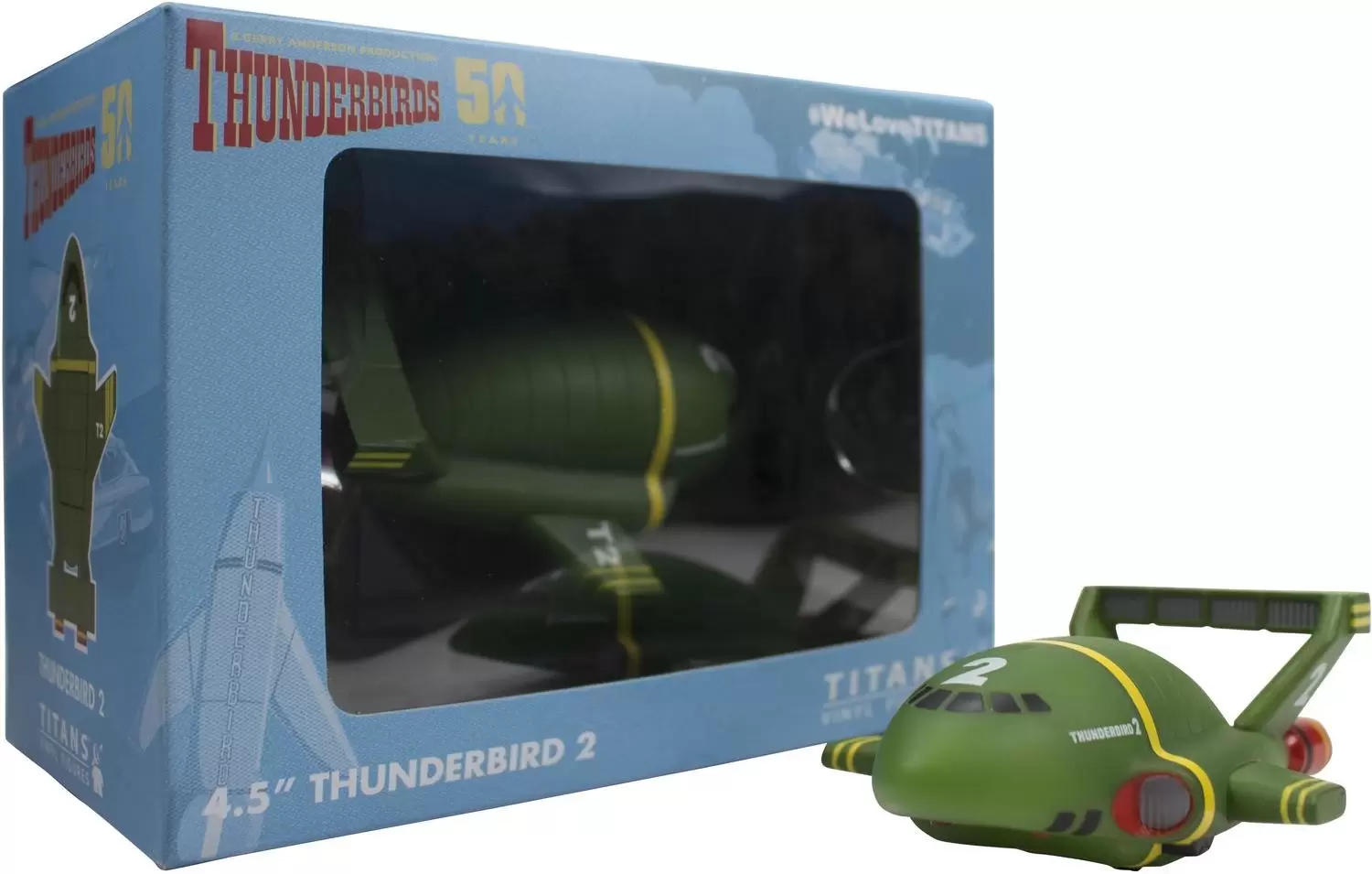 TITANS Big Sizes, Pack and Exclusives - Thunderbirds TITANS - 4.5\