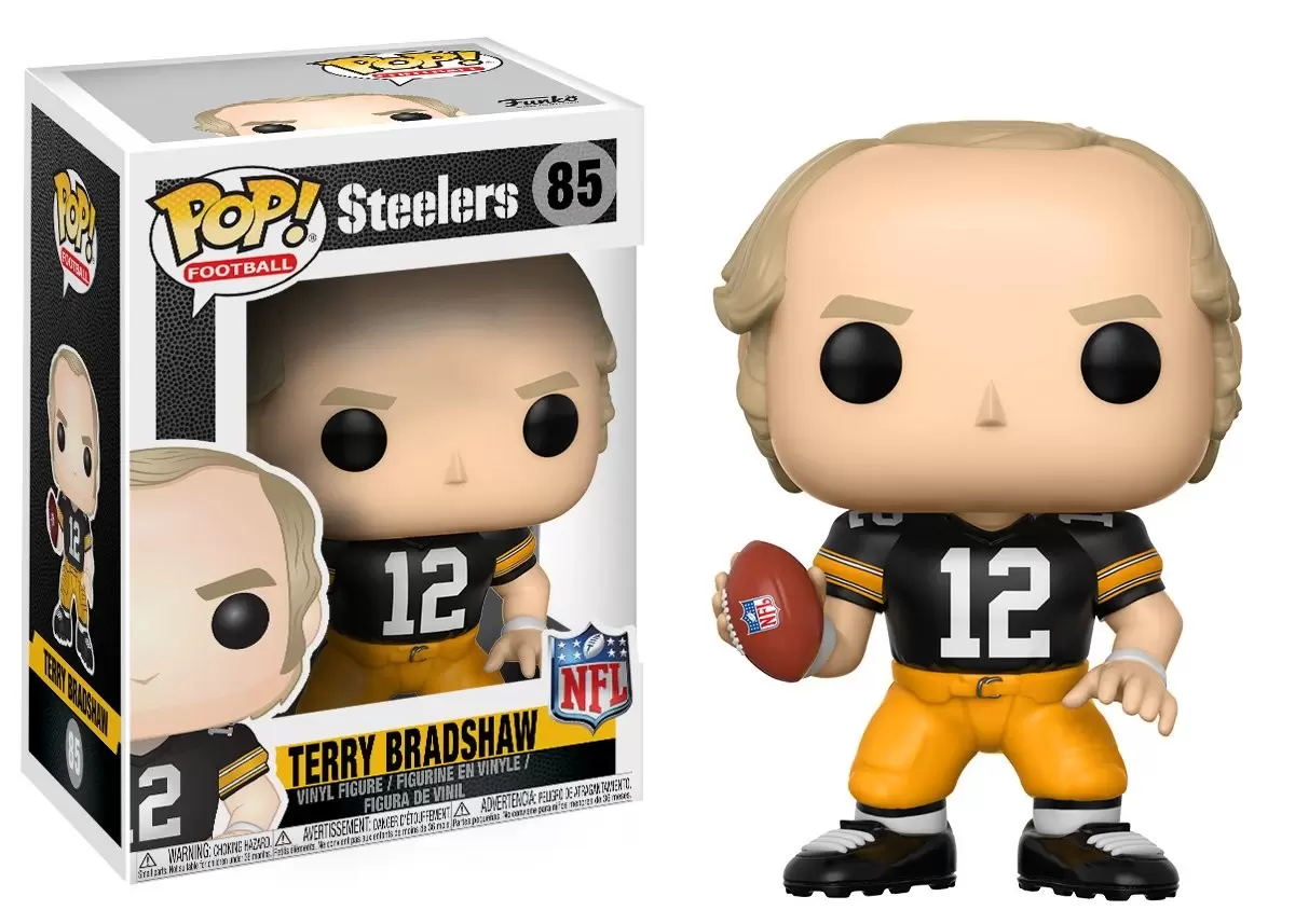 POP! Football (NFL) - NFL: Pittsburgh Steelers - Terry Bradshaw