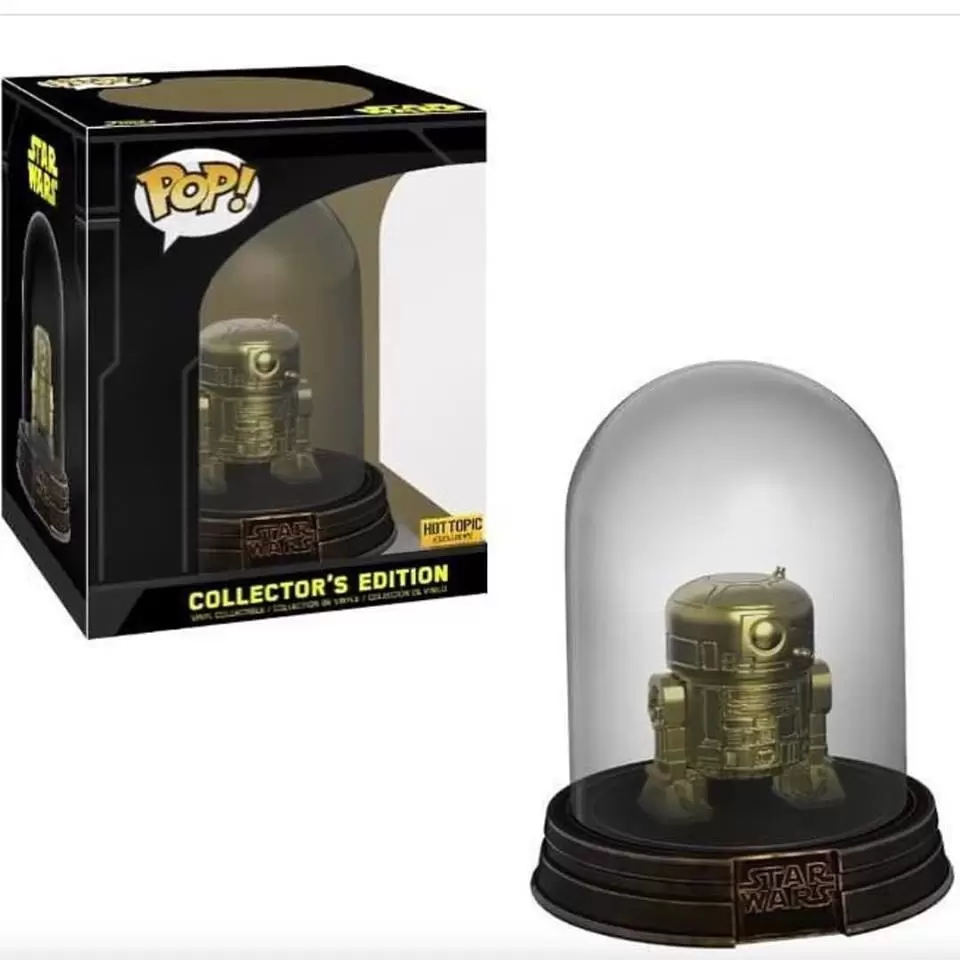Funko Pop! Dome - Collector’s Edition - Gold R2-D2