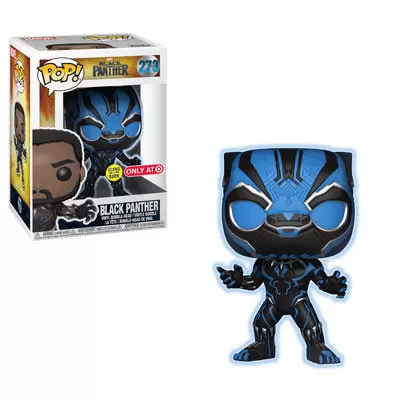 POP! MARVEL - Black Panther - Black Panther Blue Glows In the Dark