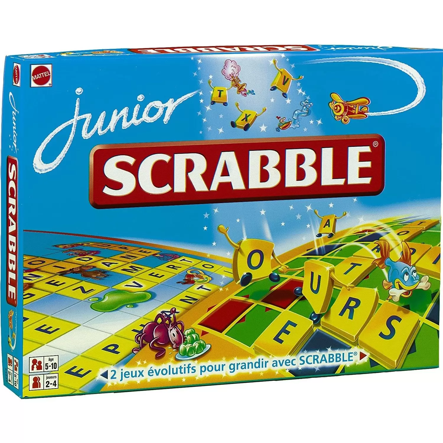 Mattel - 51332 - Jeu de société - Scrabble Classique 