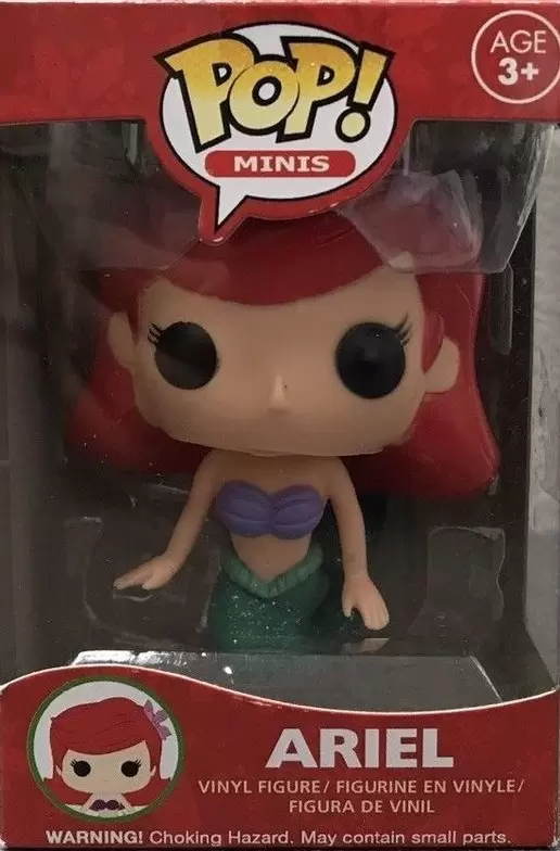 Pocket Pop! and Pop Minis! - Disney - Ariel Holiday