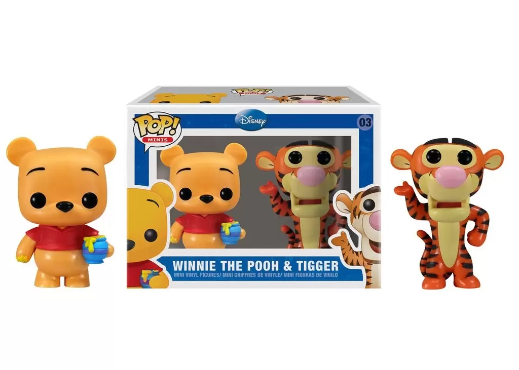 Pocket Pop! and Pop Minis! - Pop! Minis Disney - Pooh and Tigger 2 Pack