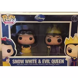 Pop! Minis Disney - Snow White and Evil Queen 2 Pack