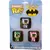 Batman - Blue, Pink and Green 3 Pack