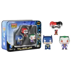 Tinbox - DC Comics - Batman, Harley and Joker 3 Pack
