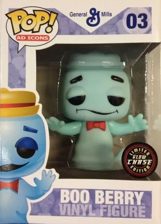POP! Ad Icons - General Mills - Boo Berry Glows In The Dark