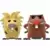 Angry Beavers - Norbert and Daggett Flocked 2 Pack