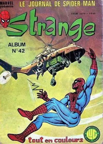 Album Strange - Album Strange n°42  - n°125 à n°127
